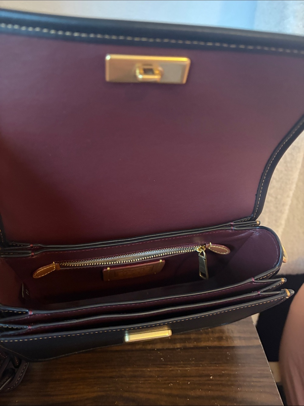 Coach 1941 rogue Top-Handle Satchel black ox blood - Picture 3 of 12